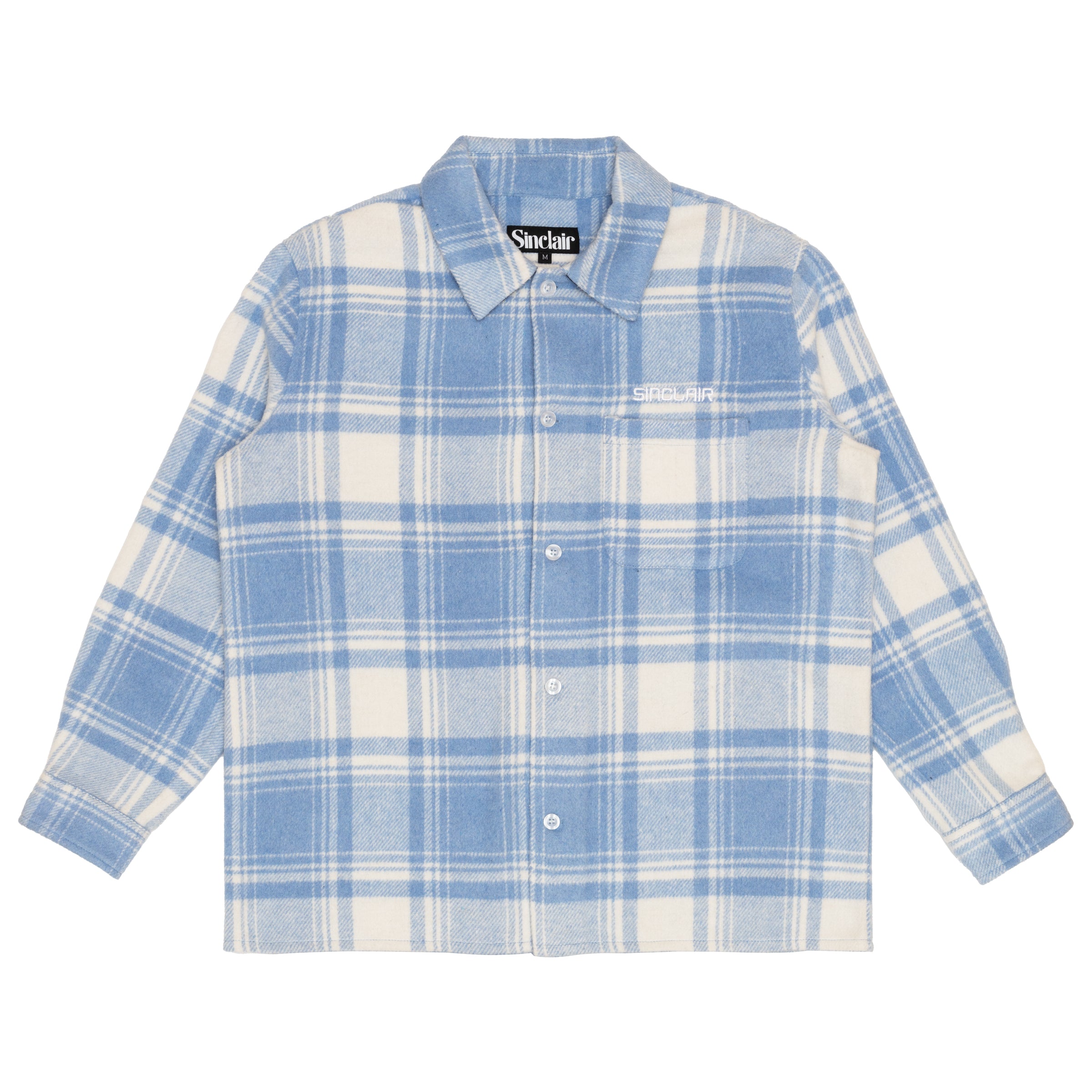Sinclair Plaid Shirt Jacket Blue – Endless Supply