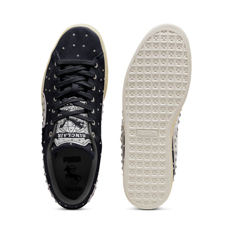 PUMA x SINCLAIR Suede Worn Sneakers - FRIENDS & FAMILY
