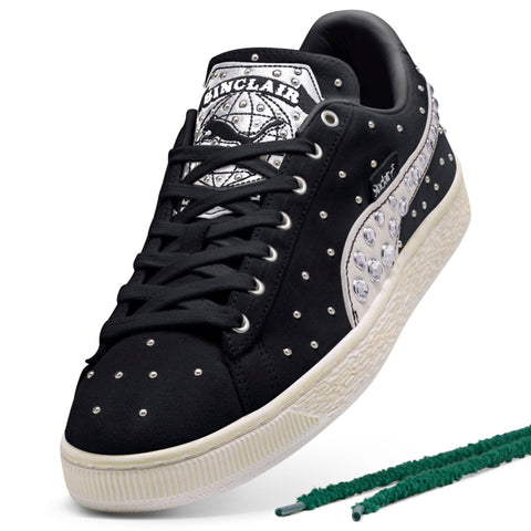PUMA x SINCLAIR Suede Worn Sneakers - FRIENDS & FAMILY