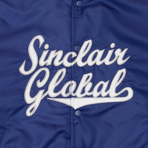 SCRIPT SATIN JACKET