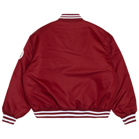 SCRIPT SATIN JACKET