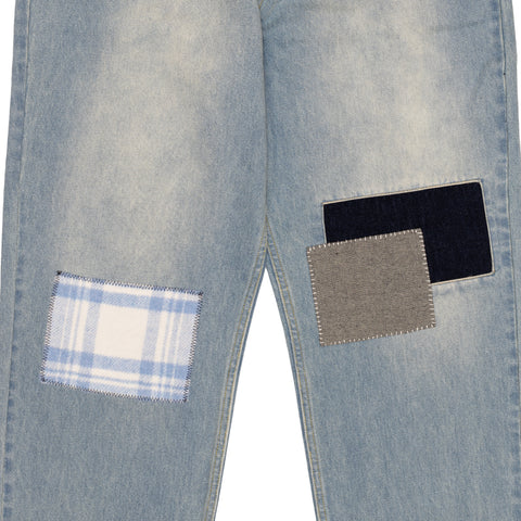 COUNTRY PATCHED DENIM JEAN