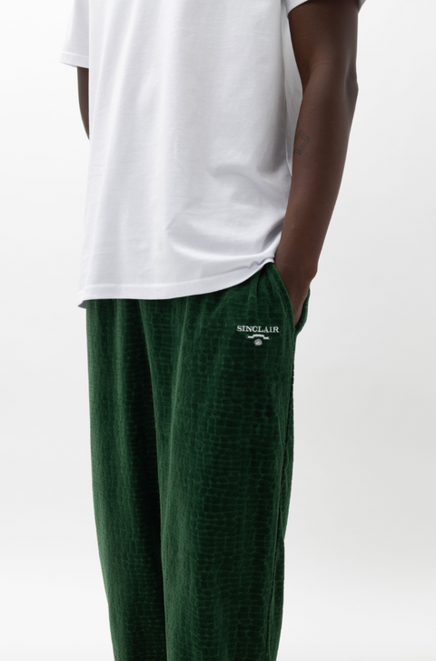 Croc Velour Pant