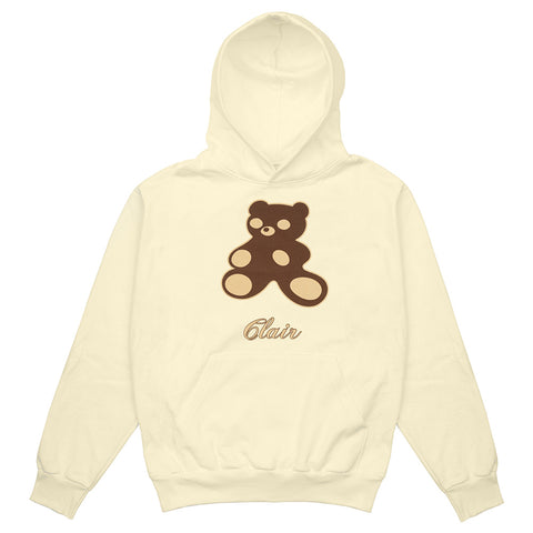 CLAIR BEAR HOODIE  Yellow