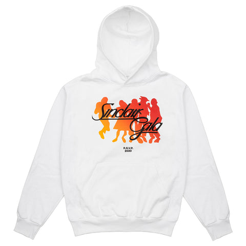 SINCLAIR GALA HOODIE  WHITE