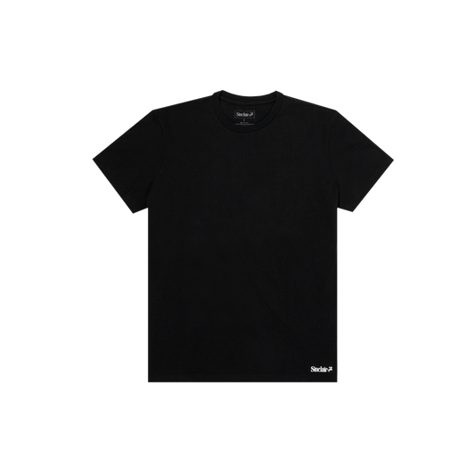 HAT TRICK 3-PACK BLACK TEE